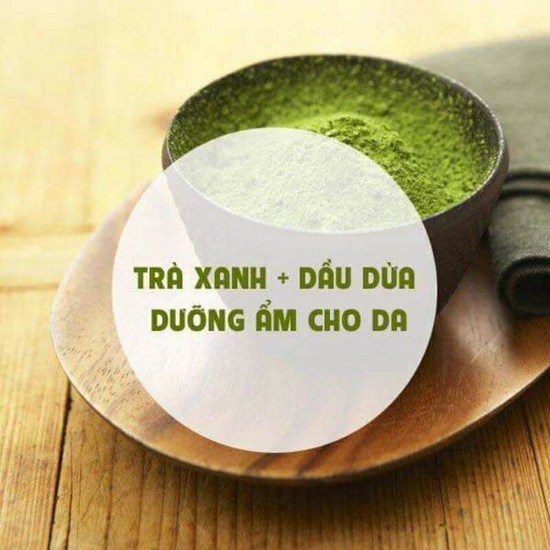 [HCM]BỘT TRÀ XANH THIÊN NHIÊN HANDMADE 100GR