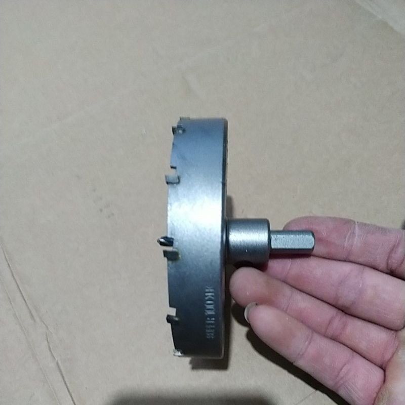 Mũi khoét sắt, khoét lỗ thạch cao phi 90, 100