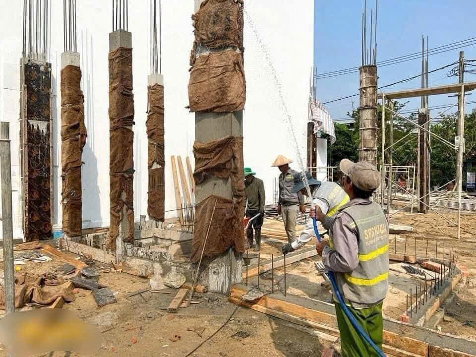 BAO BỐ,TẢI ĐAY NHẢY, BẢO DƯỠNG BÊ TÔNG, GIỮ ẨM CHO CÂY