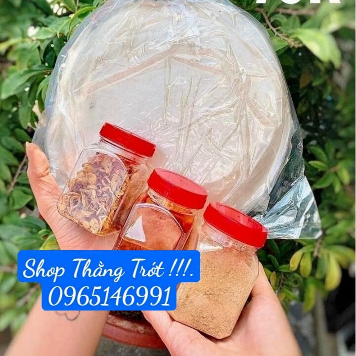 Combo bánh tráng phơi sương + muối nhiễn+hành phi+sate 70k