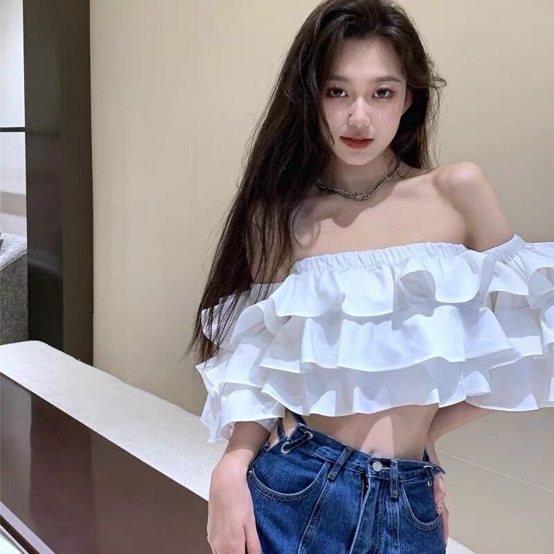 ÁO BỆT VAI TẦNG SIÊU XINH