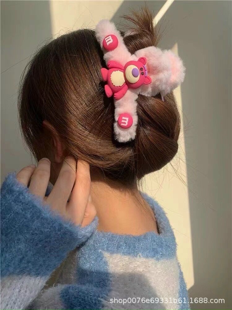 KẸP TÓC GẤU DÂU LOTSO