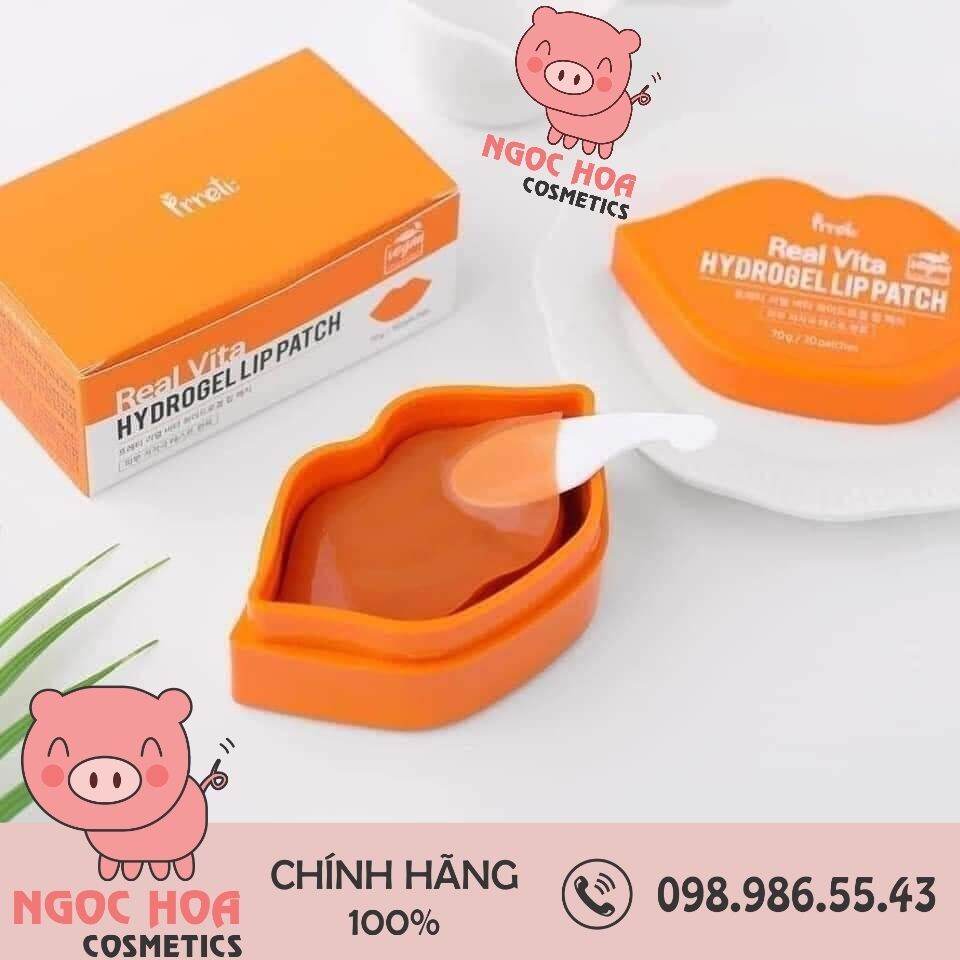 Mặt Nạ Môi Prreti Real Vita Hydrogel Lip Patch (30miếng)