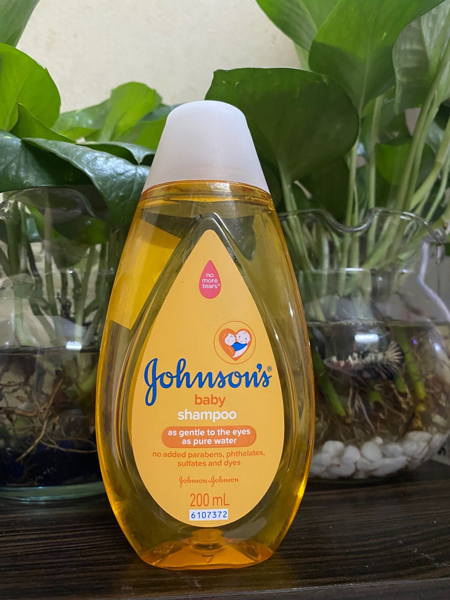 Tăms gội Johnson's Baby shampoo 200ml mới