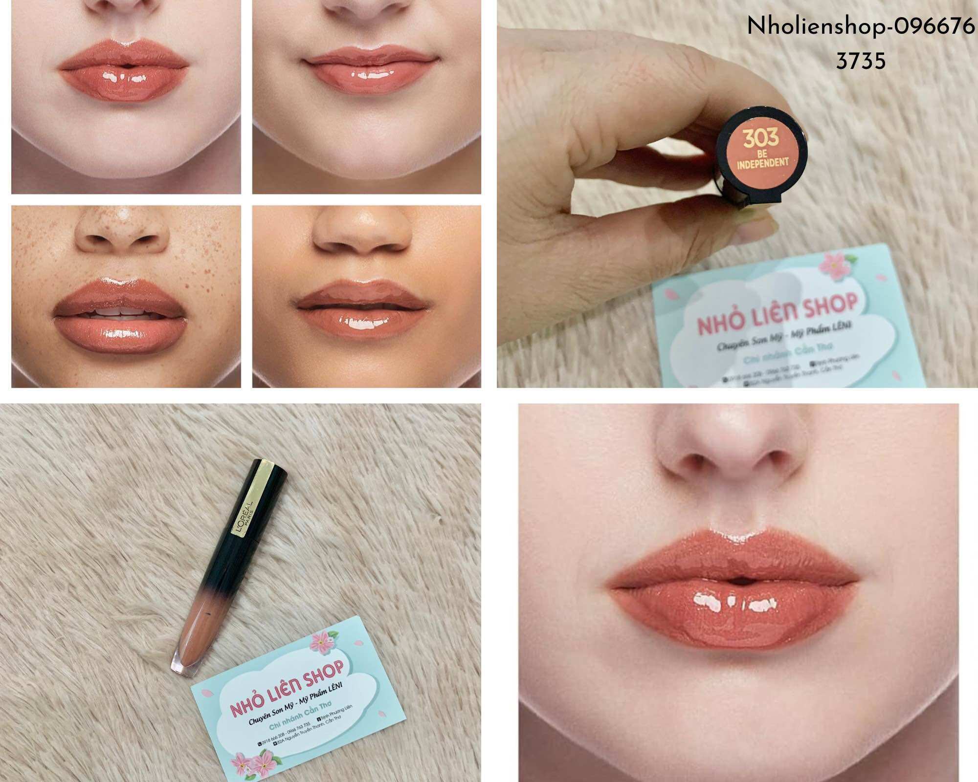 THANH LÝ SON LOREAL ROUGE SIGNATURE BRILLIANT LIP STAIN
