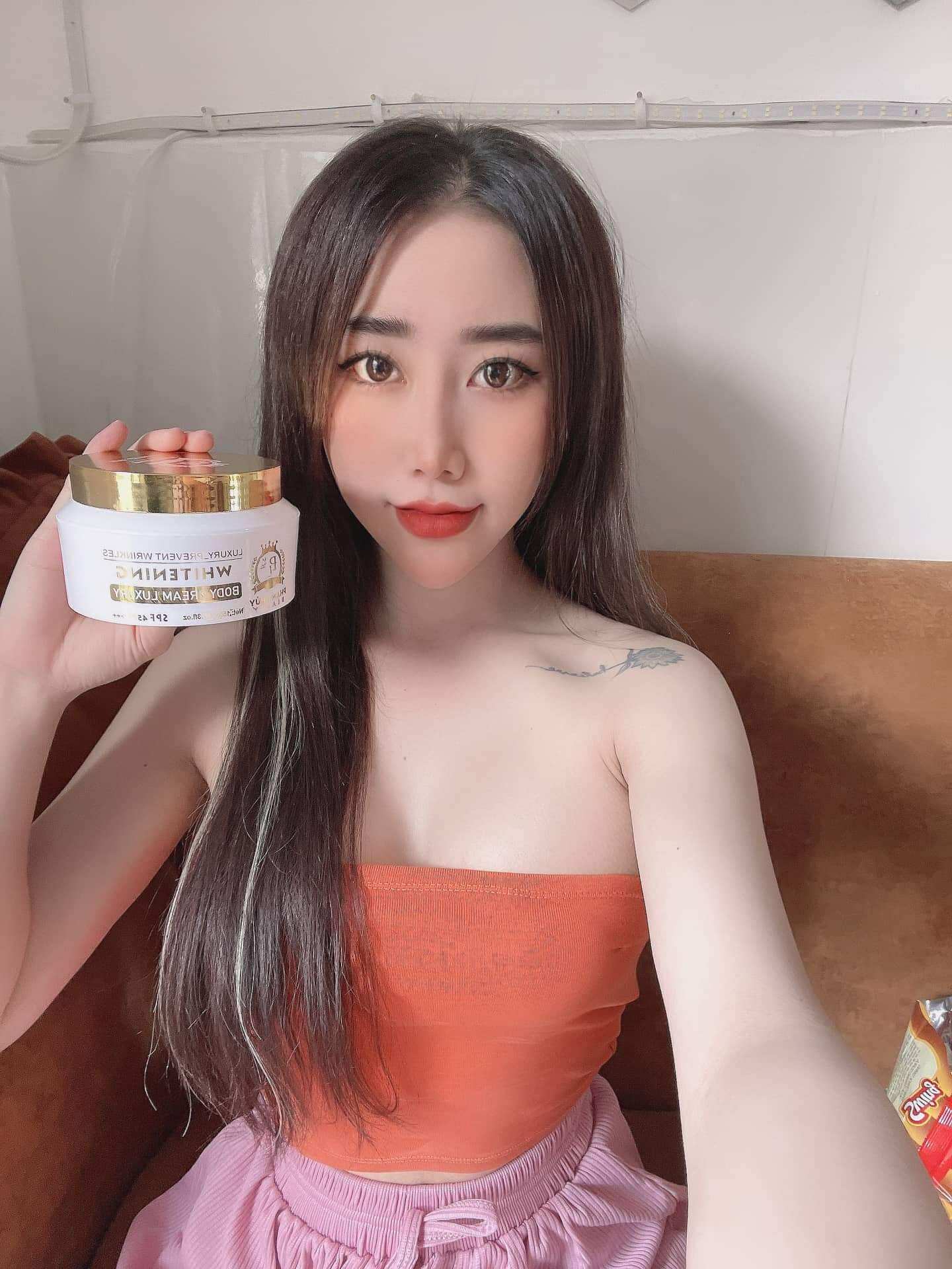 Kem body cốt luxury siêu trắng spf45+
