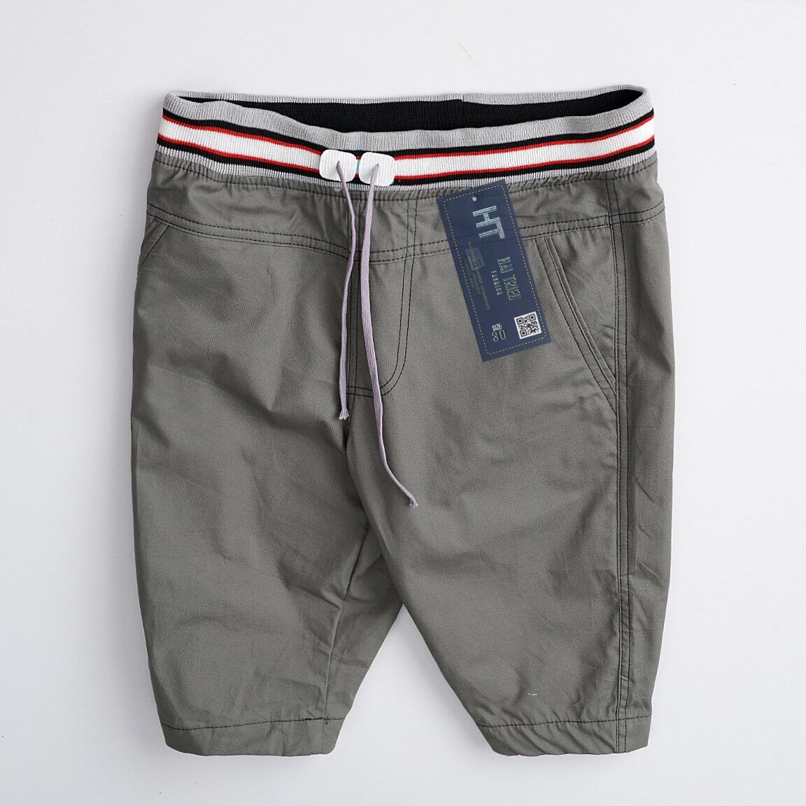 combo 2quần short kaki lưng thun 99k ht0123