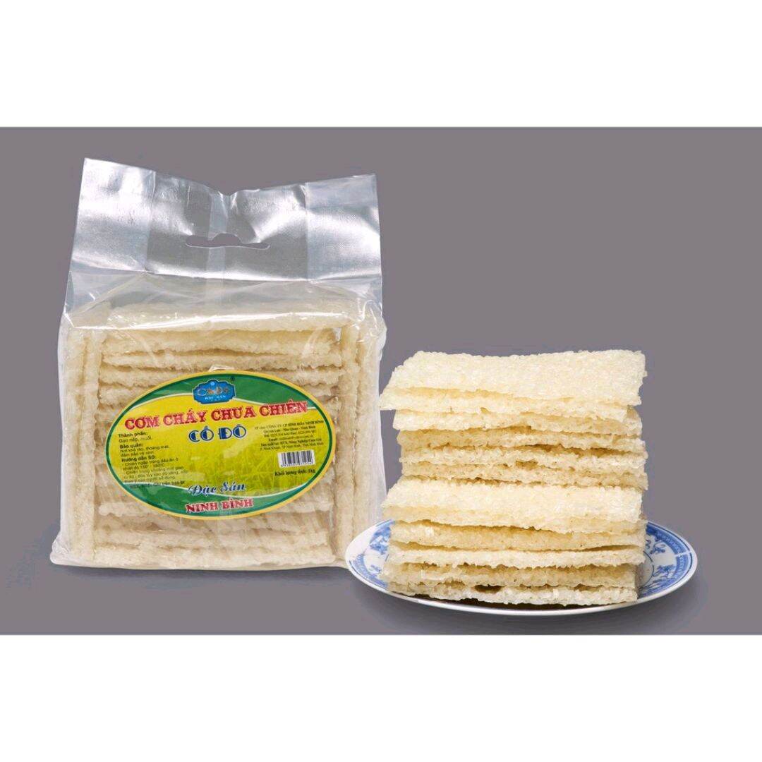 [BÁN SỈ- 1KG] Cơm Cháy Chưa Chiên Cố Đô Hoa Lư- Đặc sản Ninh Bình