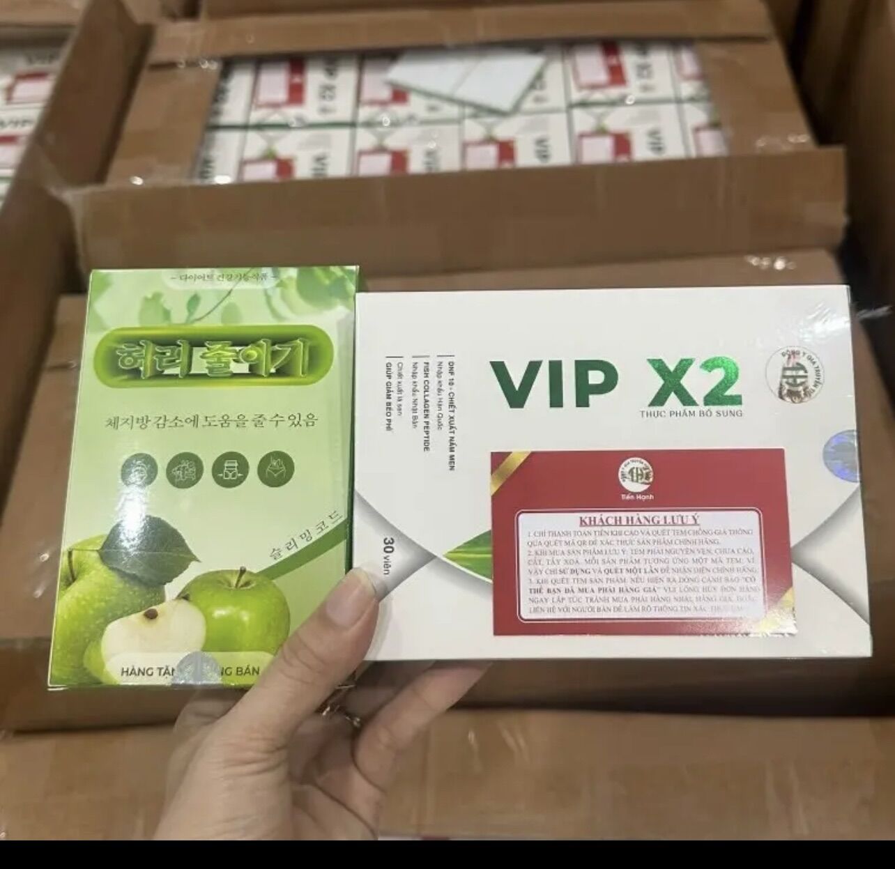 ( Nguyên tem) Giảm cân tiến hạnh tặng detox