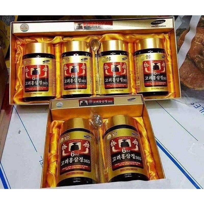 Cao Hồng Sâm Hàn Quốc, Cấy Trắng Mềm Mịn Da, Căng Bóng Da