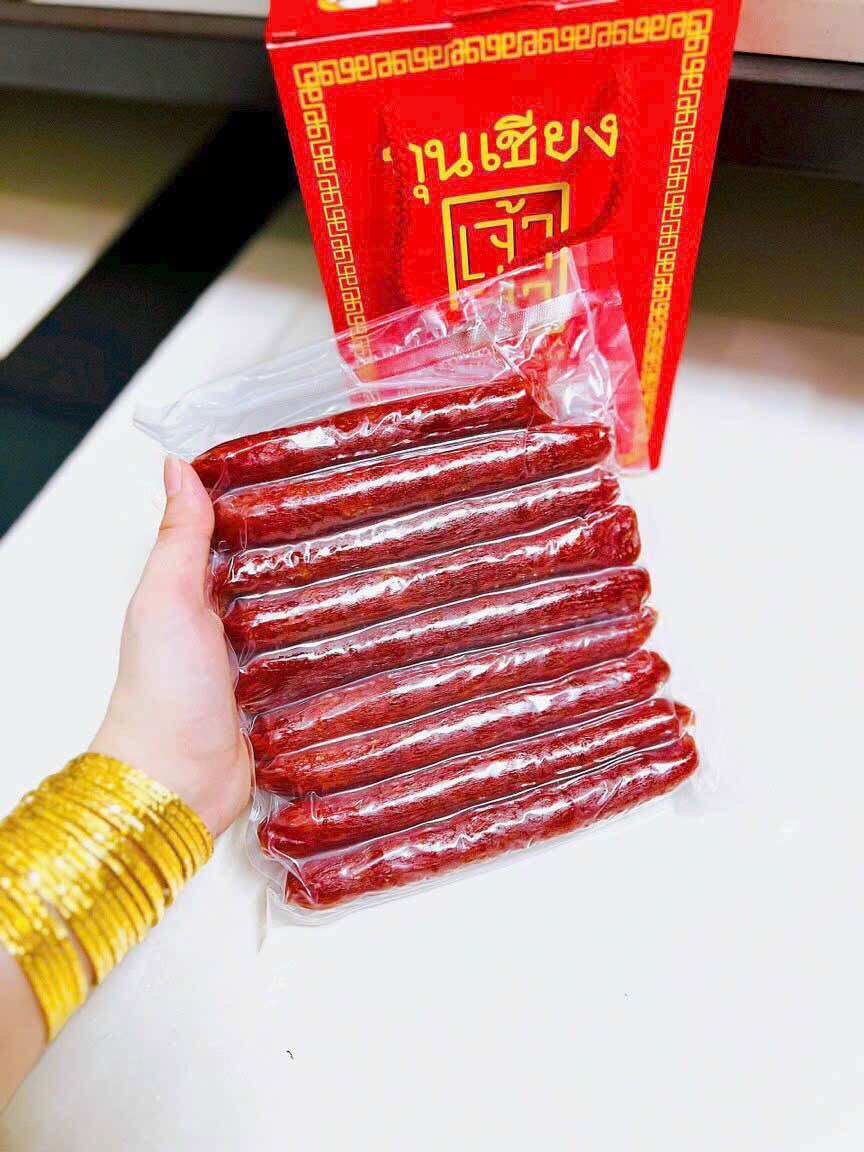 Lạp xưởng thái lan hộp 500gr