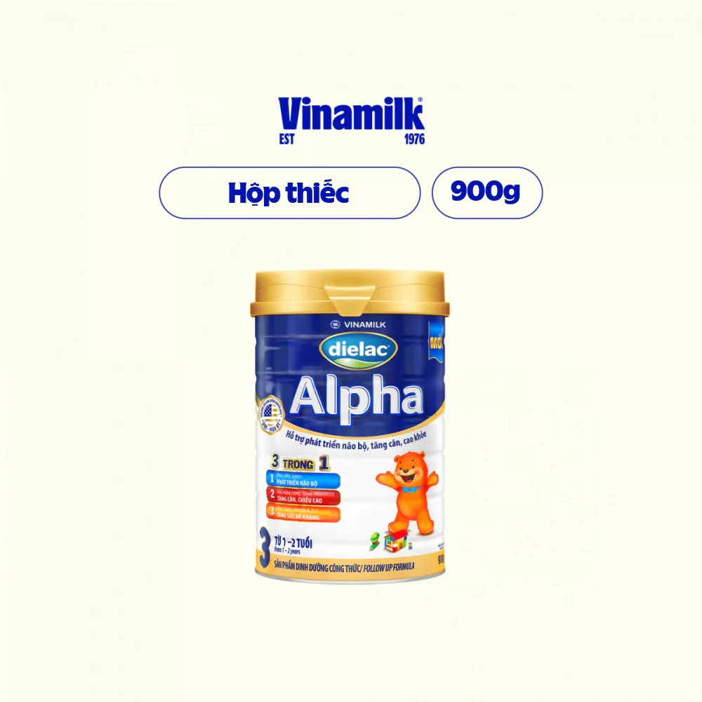 Sữa bột vinamilk dielac alpha step 4 1500g ( 2 đến 6 tuổi )