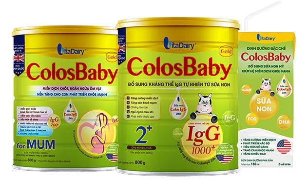 [HCM](DATE MỚI) combo 2 lon Sữa bột Colosbaby gold số 2+ 800g