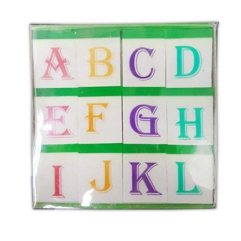 Set 10 cục gôm cục tẩy chì chữ ABC hiệu Unicorn