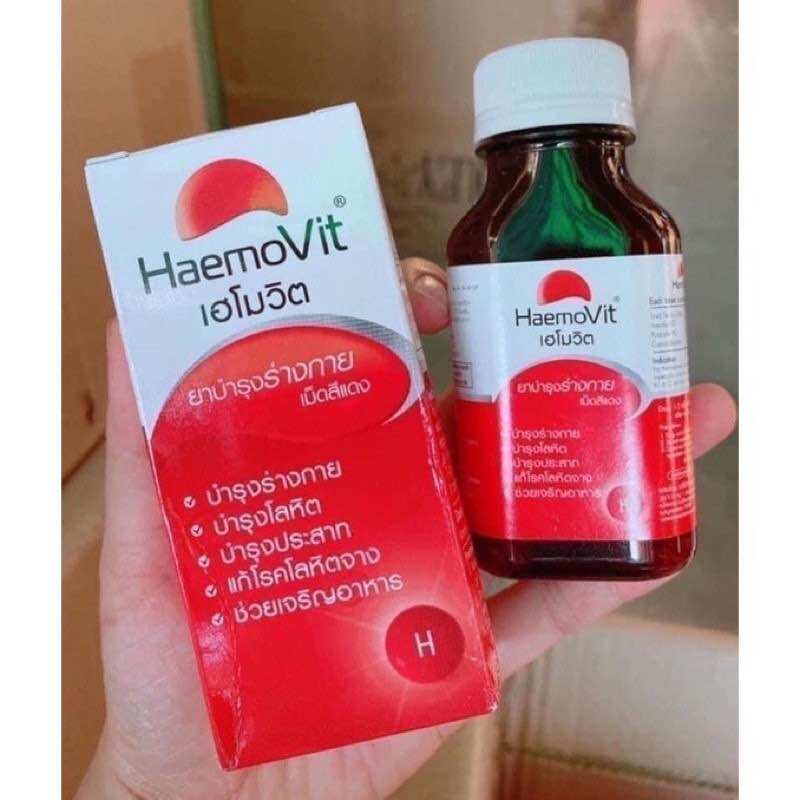Tăng cân HaemoVit vitamin giúp tăng cân cho người gầy trẻ em ăn ngủ ngon tăng cân từ 3-5kg cam kết an toàn