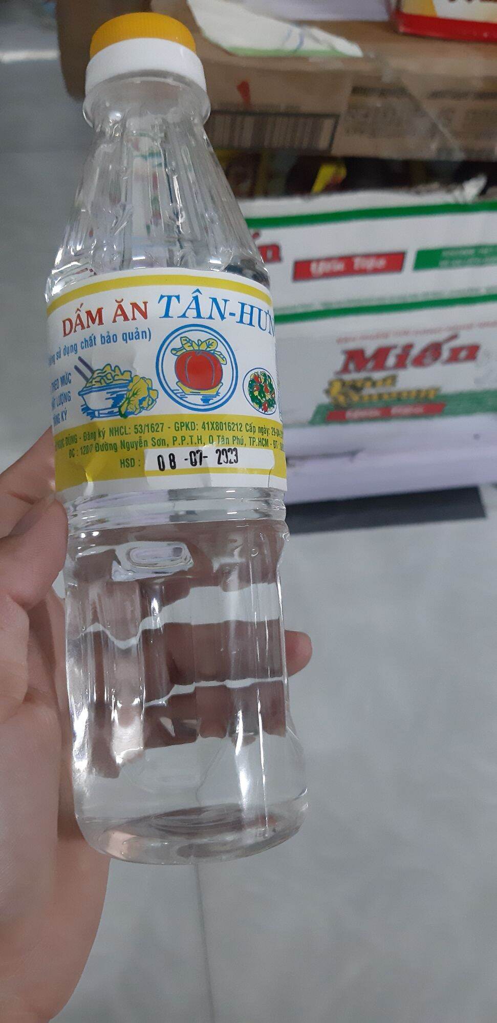 Dấm/ giấm ăn tân hưng 400ml