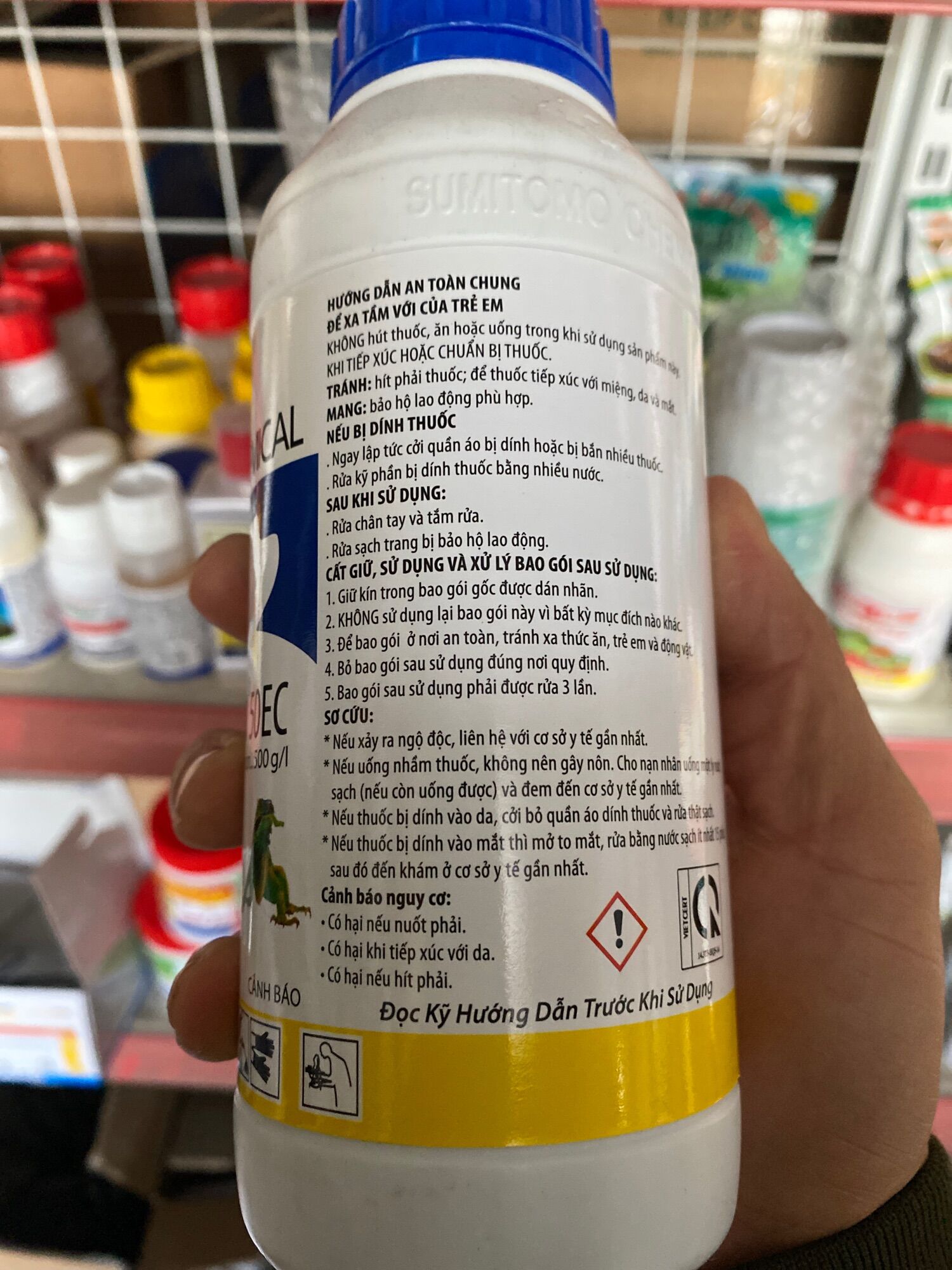 Thuốc trừ sâu, bọ trĩ Sumithion 50EC Nhật Bản (450ml)