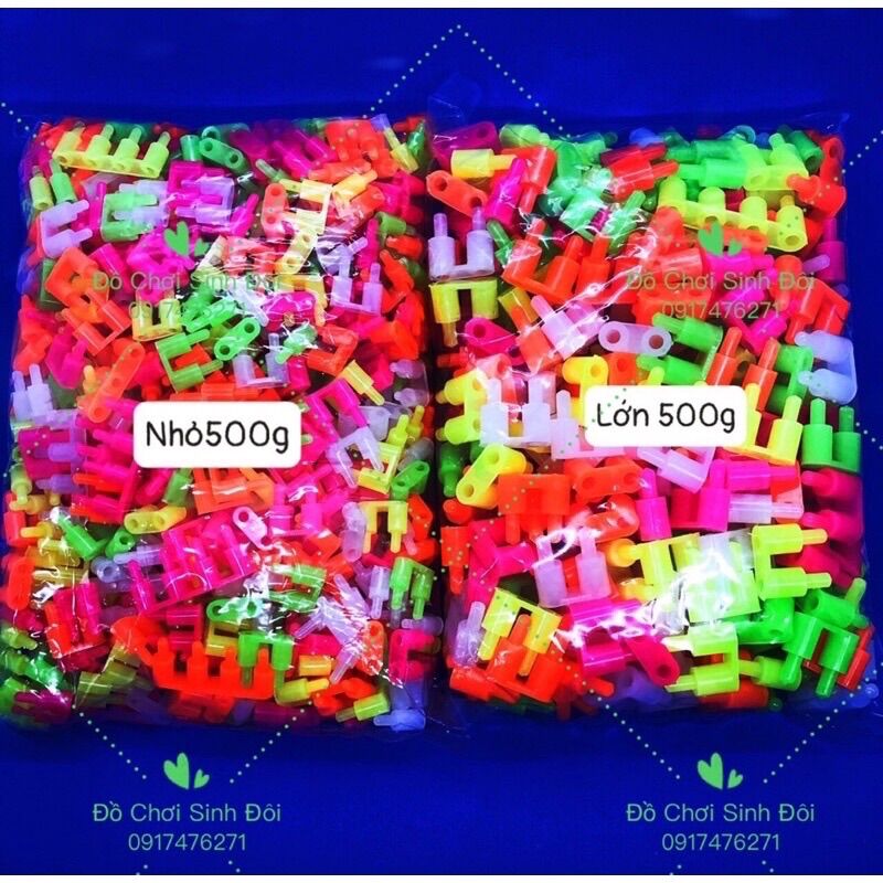 Đồ chơi lắp ráp nút hỏa tiền nhỏ 200g