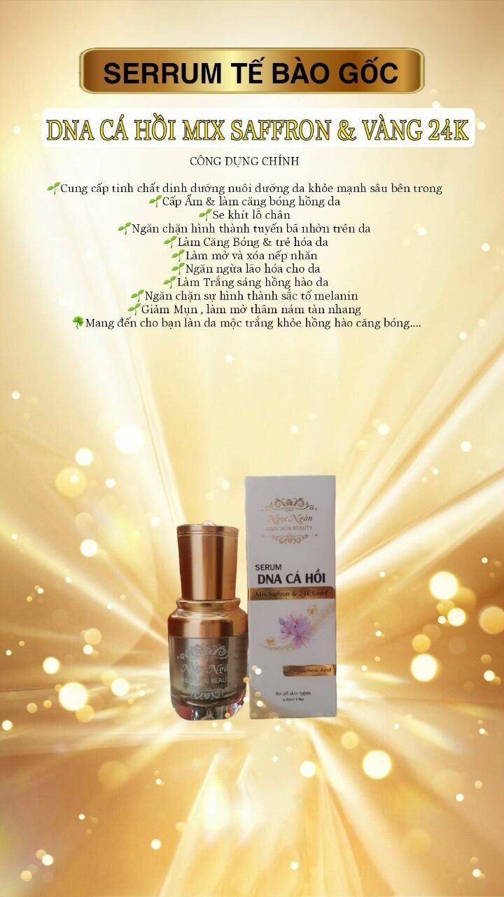 SERUM TẾ BÀO GỐC PHỤC HỒI MỜ THÂM NÁM TRẺ HÓA DA