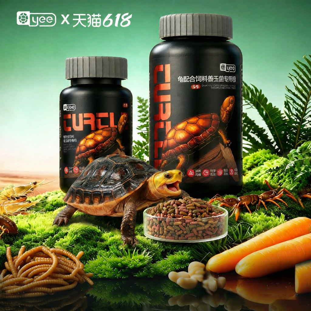 Yee | Thức Ăn Tăng Màu Cho Rùa Có Chứa Vi Khuẩn Tốt