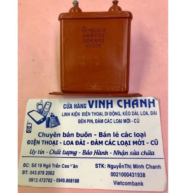 2con tụ nga 4m 300v mỏng