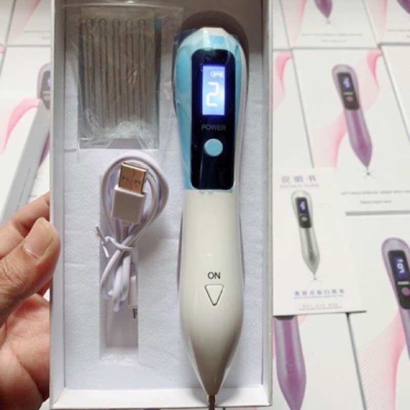 Máy Đốt Nốt Ruồi, Mụn Thịt 9 Cấp Độ Cao Cấp ,Máy Đốt Nốt Ruồi Mini ( Phun xăm và Spa TMV )