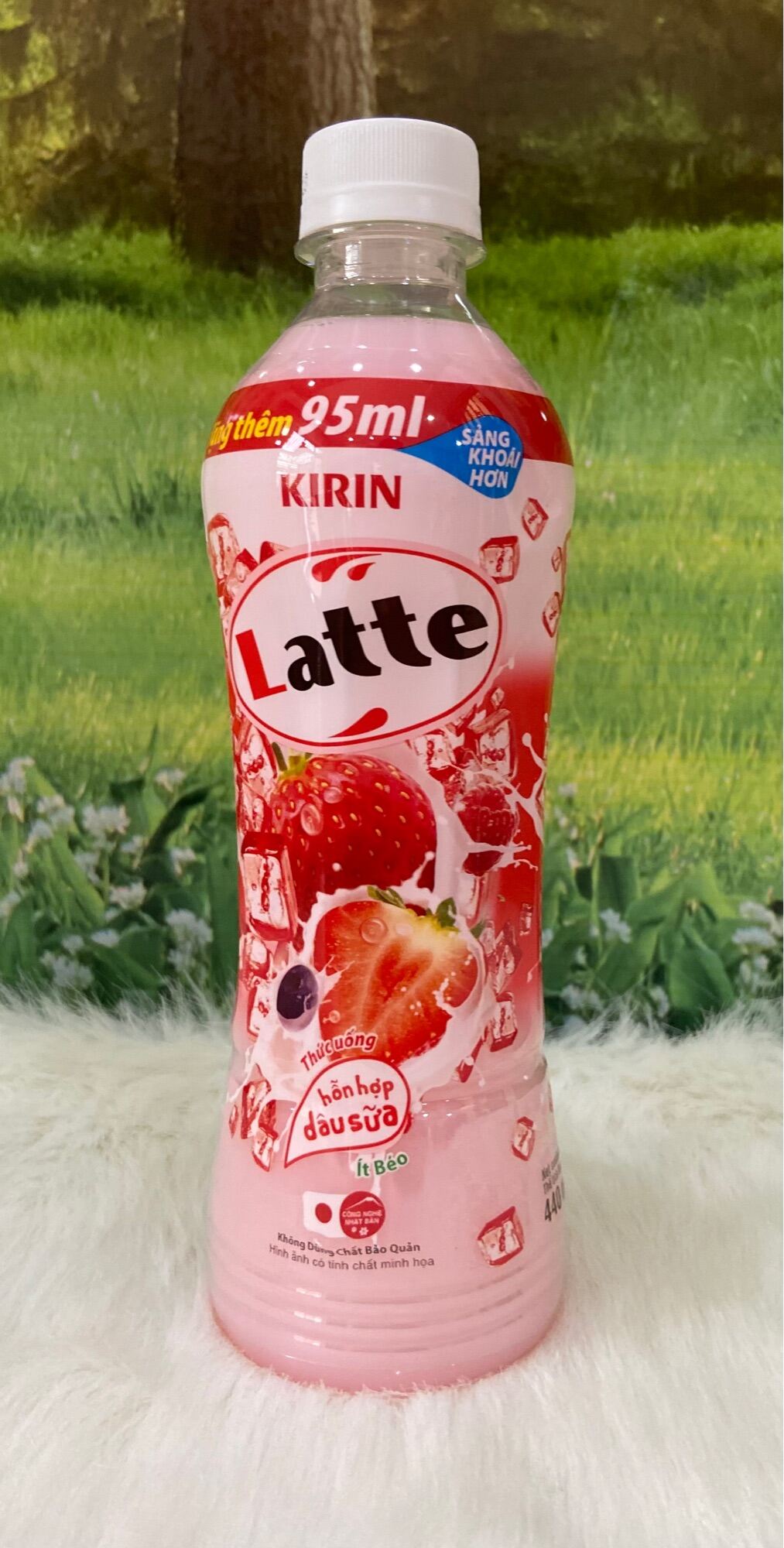 1 Lốc Nước Trái Cây Sữa Latte Kirin /6 Chai*440 ml
