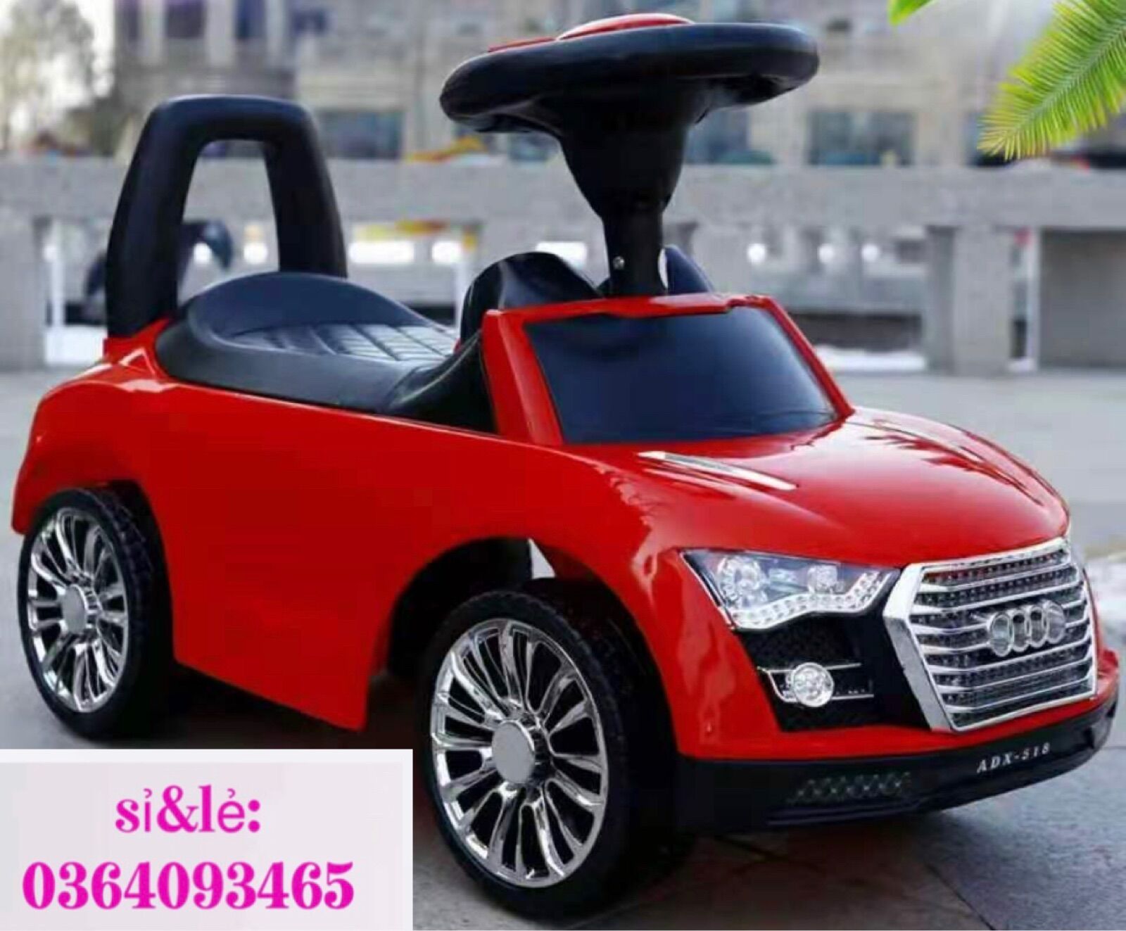 Xe chòi chân Ô Tô Audi cho bé