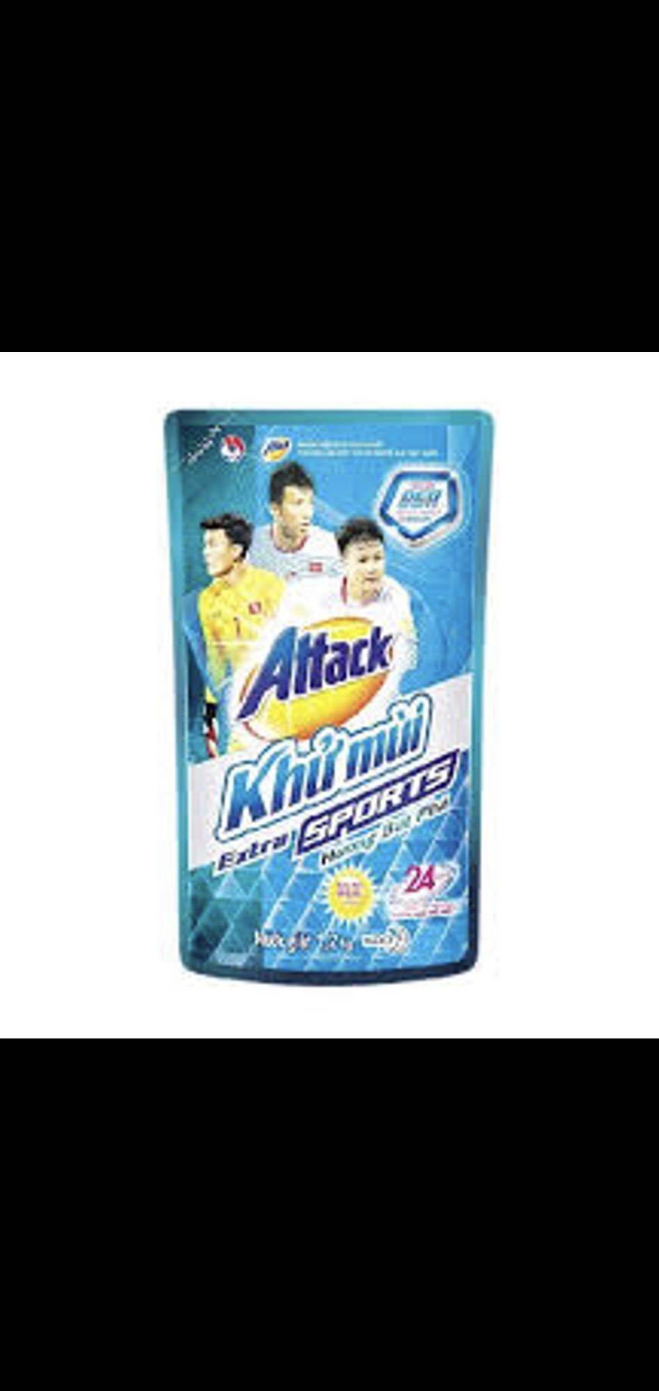Combo 2 túi = 2.8kg  nước giặt attack 1.2l