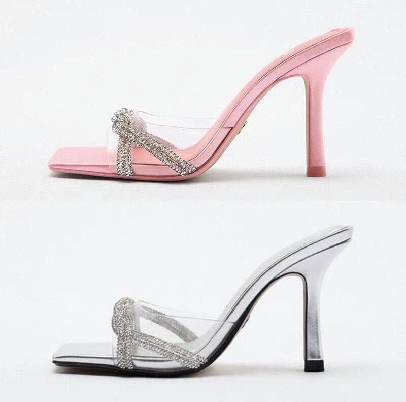 Giày zara xuất xịn quai đá sang sáng 2 màu size 35 đến 39