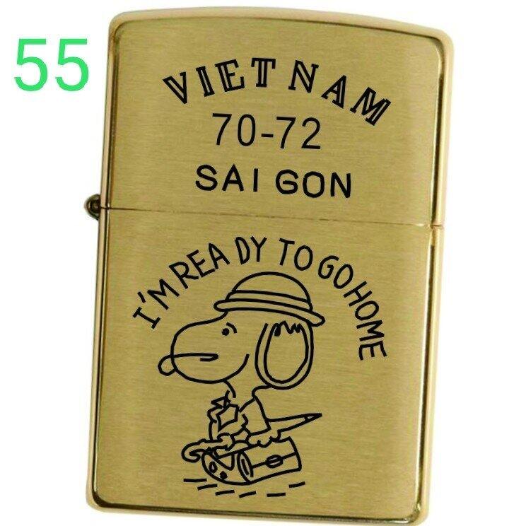 Bật lửa Zippo la mã đồng nguyên khối mẫu Snoopy 72 tặng kèm xăng 20ml