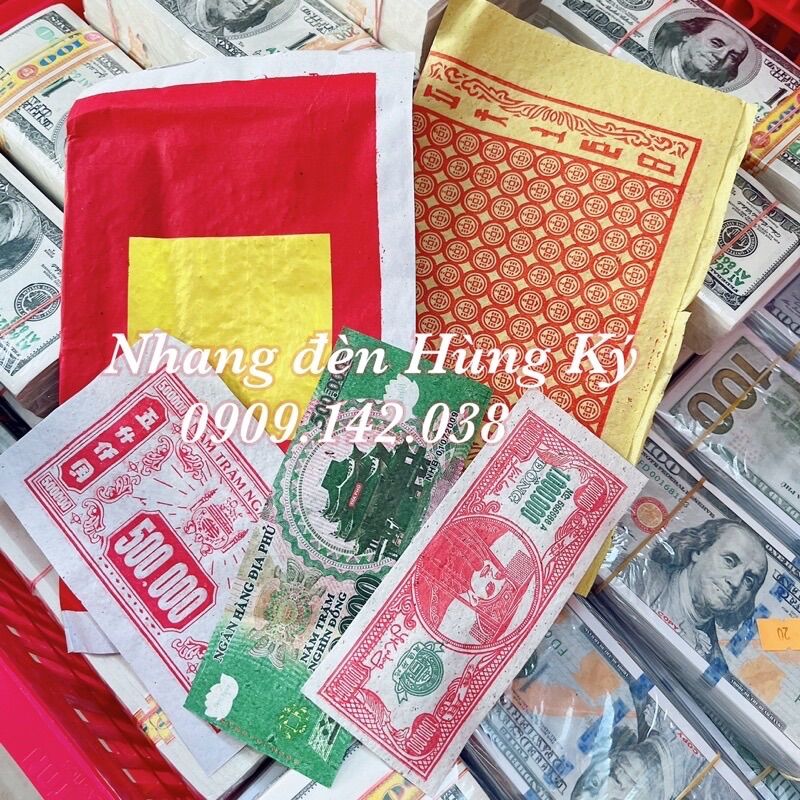 Combo 50 phần giấy tiền cúng lễ bắc