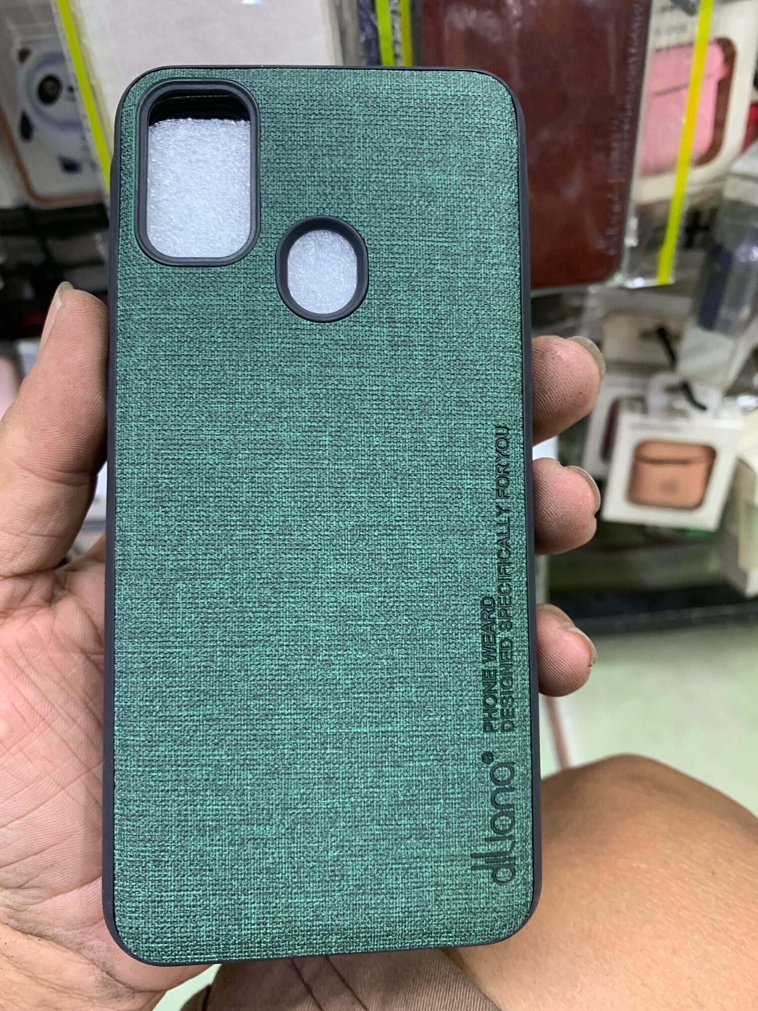 Ốp lưng Samsung M30S/M21 dẻo lưng kiểu da