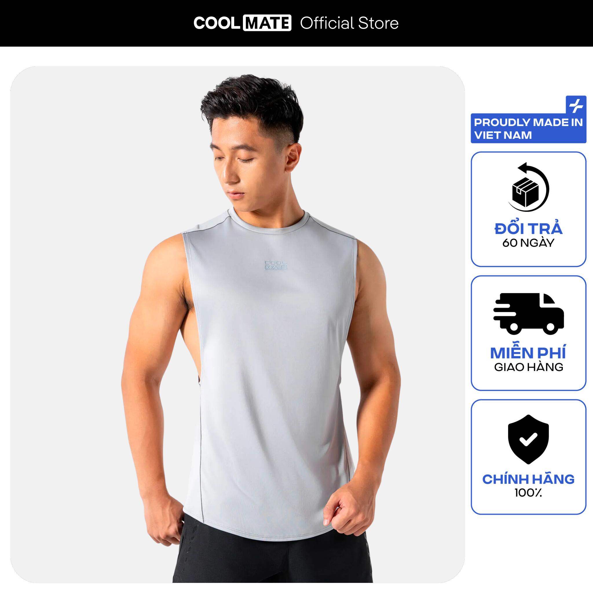 [OUTLET]Áo Drop Arm thể thao Gym powerfit - Coolmate
