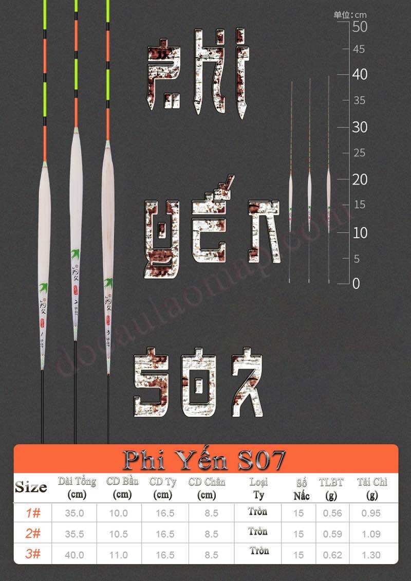 Phao phi yến cỏ s07