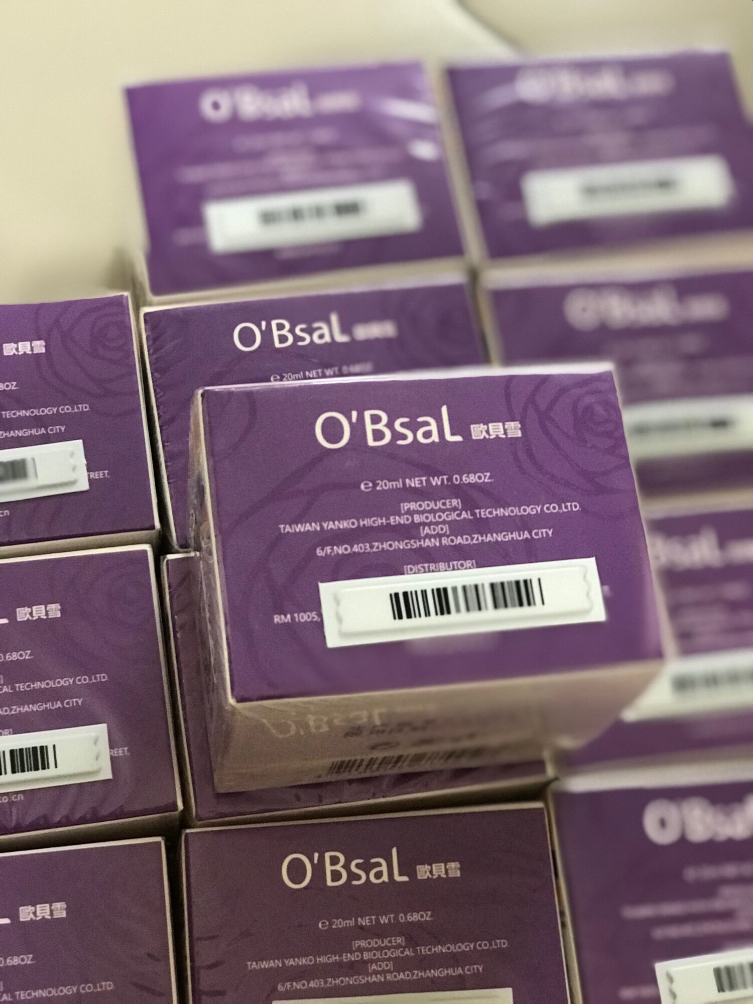 O'Bsal Flower Blossoming Snow Face Activating Night Cream  dưỡng da, làm trẻ hóa, xóa thâm nám