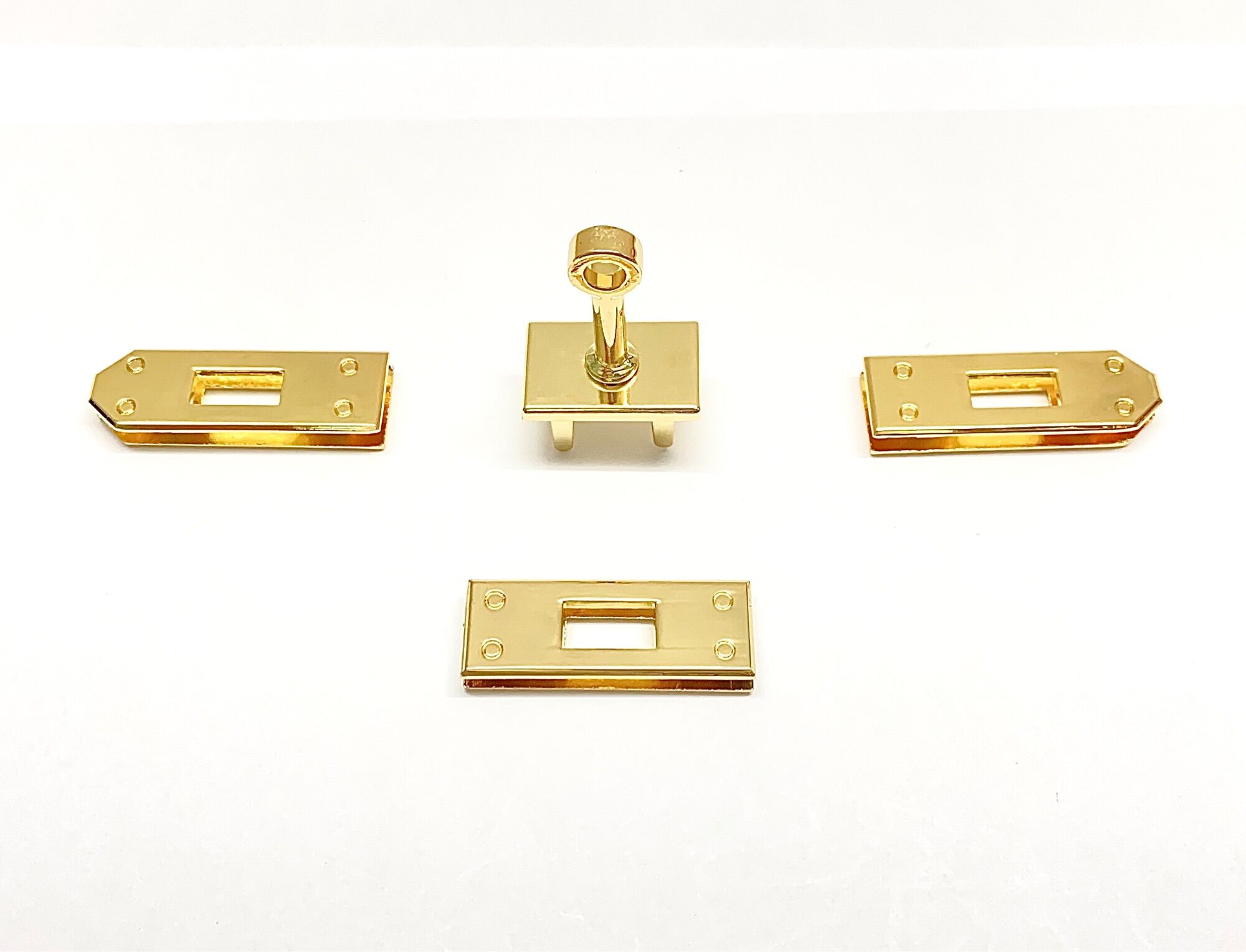 Hermes bag lock set 4 pieces (premium)