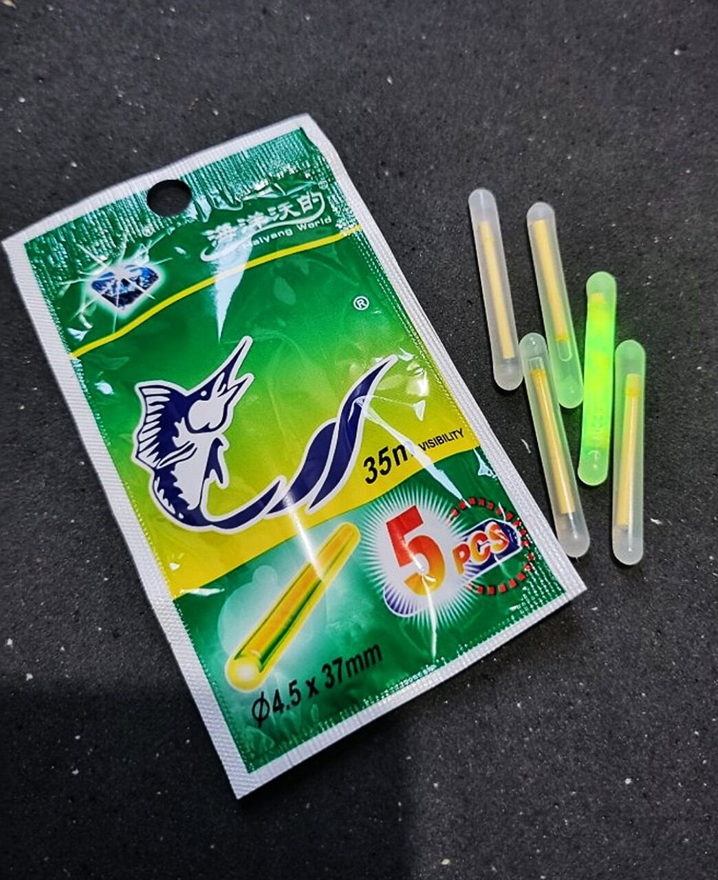 Phao bẻ, phao phát sáng ban đêm 1 gói 5 phao