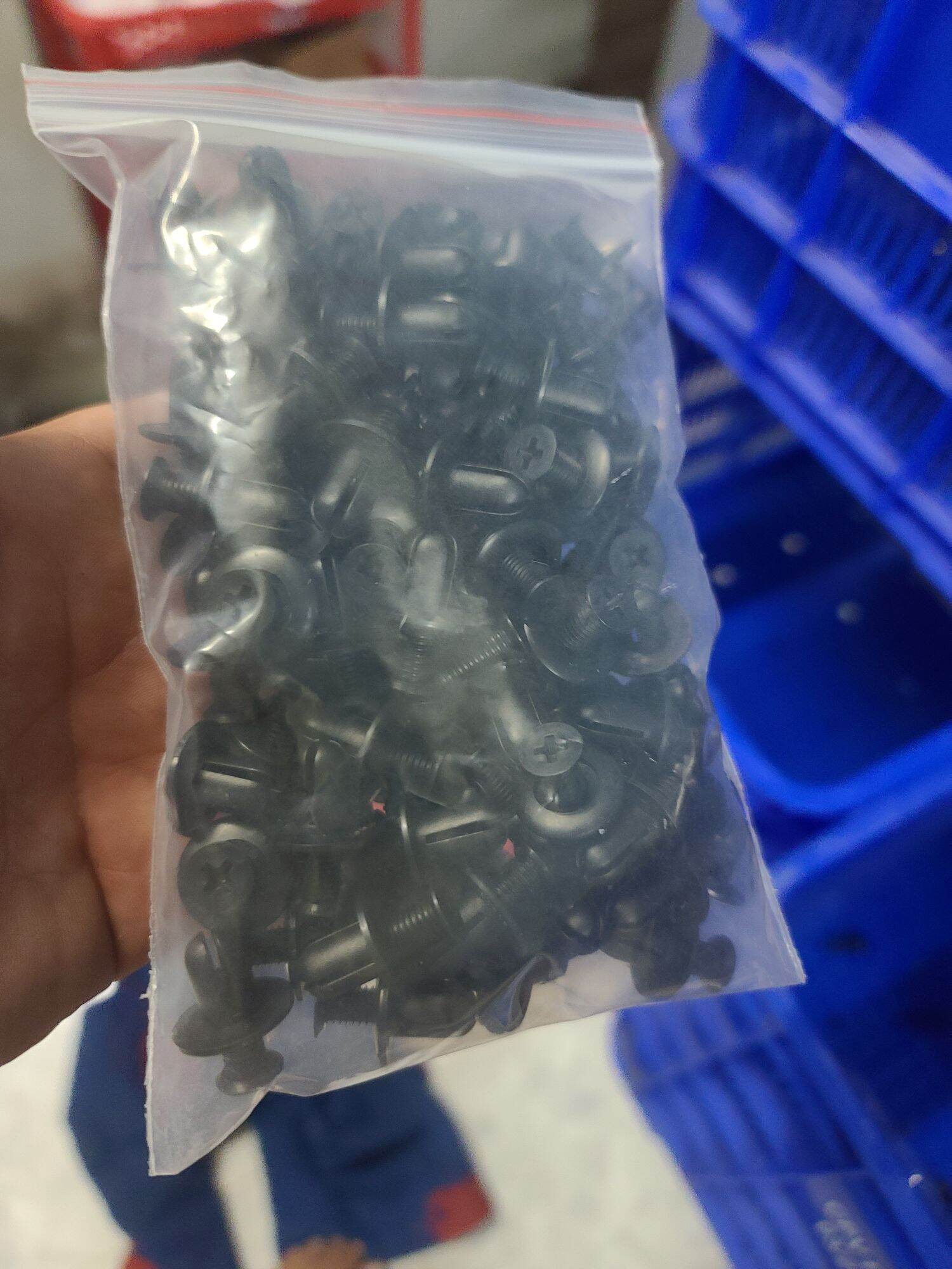 [HCM]100 chốt nút nhựa ô tô 8mm