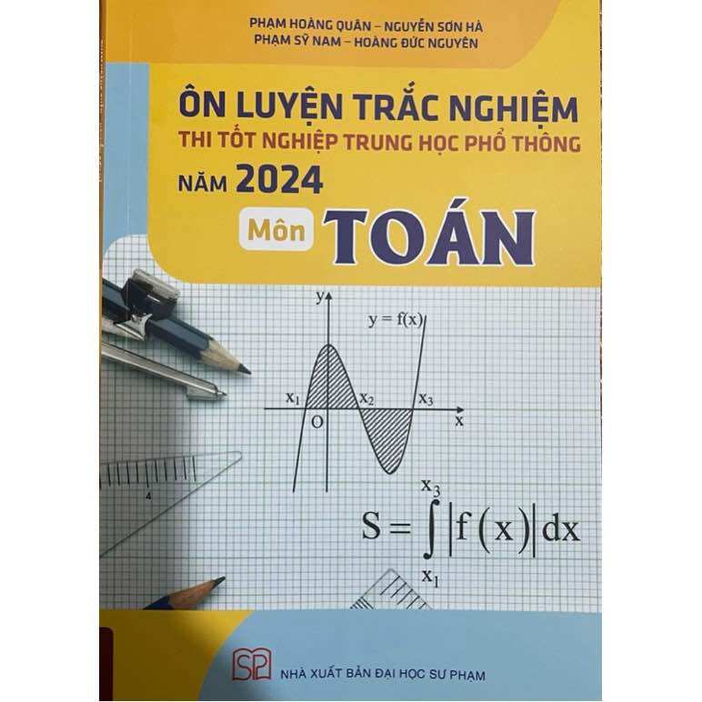Sách - ôn luyện trắc nghiệm thi tốt nghiệp thpt năm 2024 môn toán