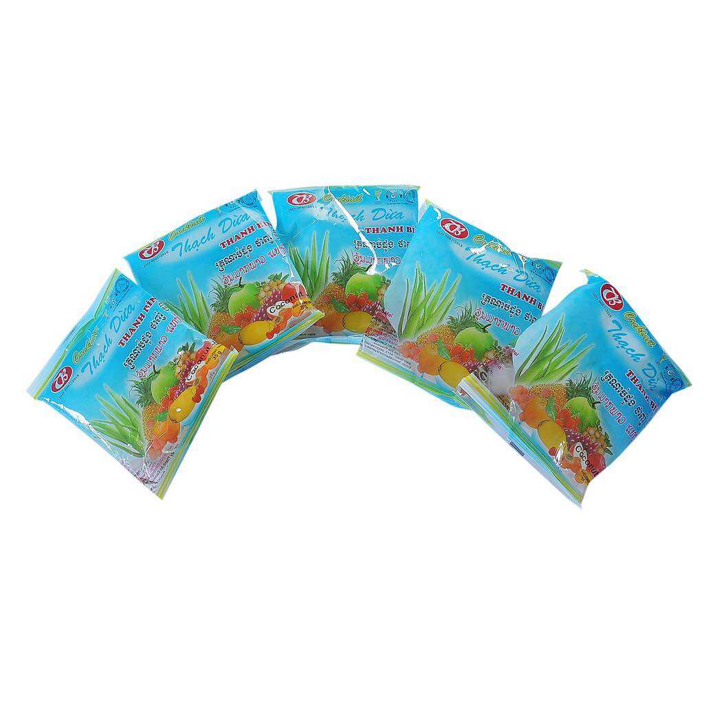 Thạch Dừa Thanh Bình Bịch 600g ( 20 gói x 30g )