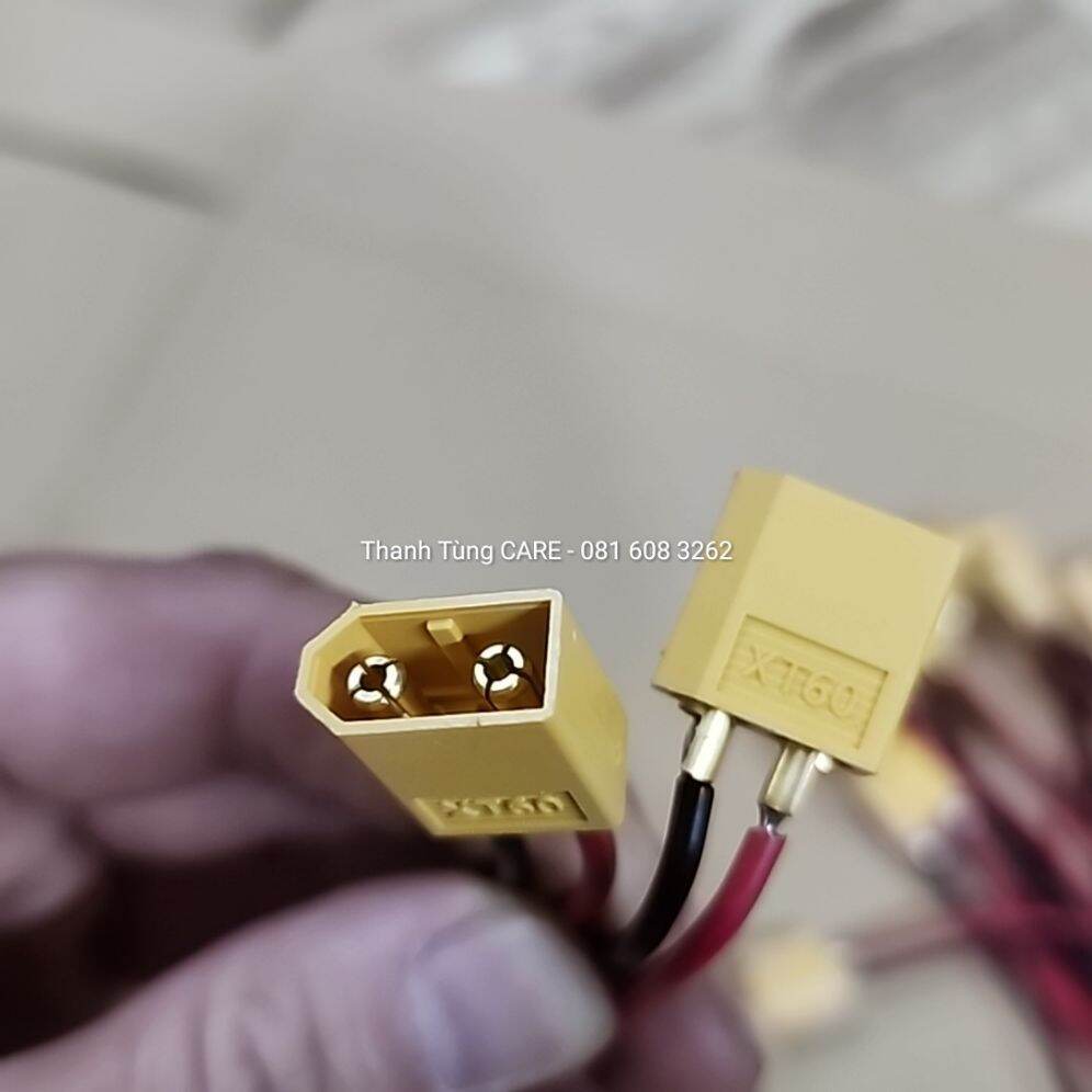 [XT60 Hàn Sẵn Dây] Rắc XT60 đã hàn sẵn dây cho xe điện, đồ dùng điện