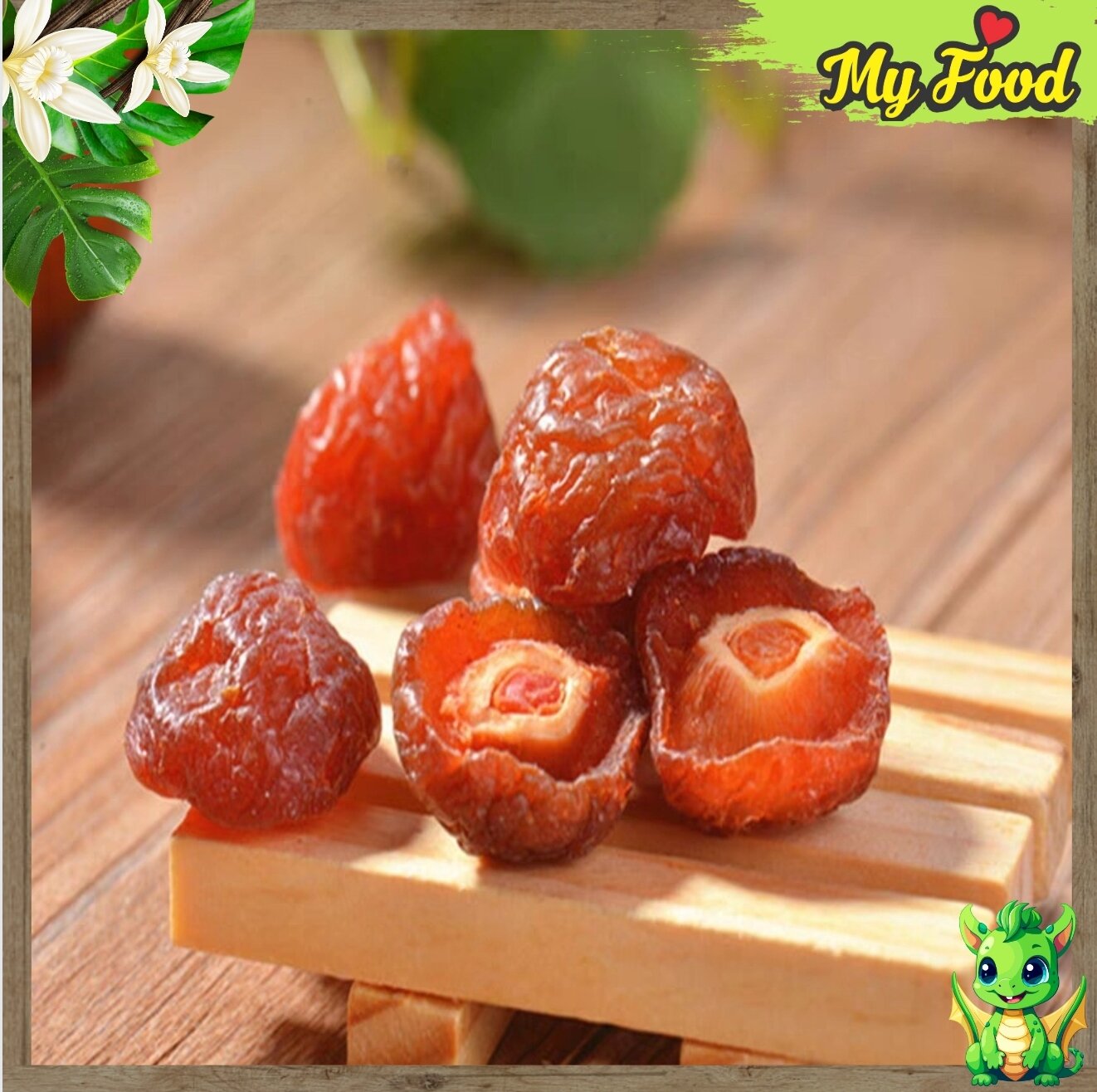500G MỨT ĐÀO BỔ ĐÔI