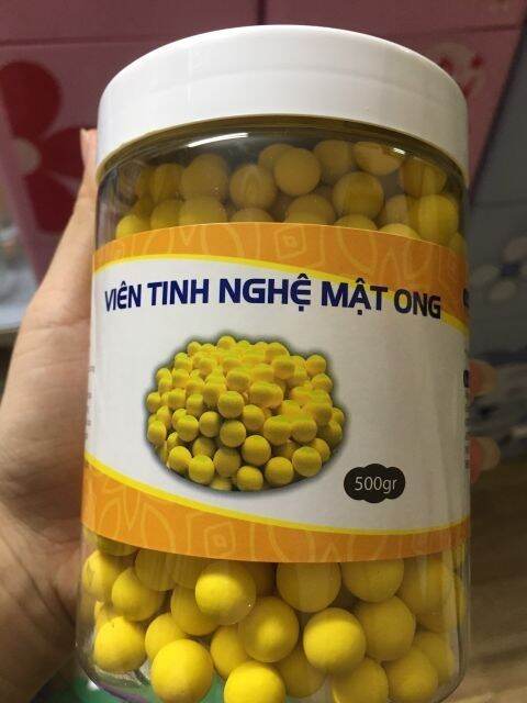 500g viên tinh bột nghệ mật ong