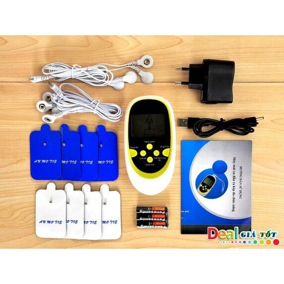 Máy massage xung điện trị liệu 8 miếng dán