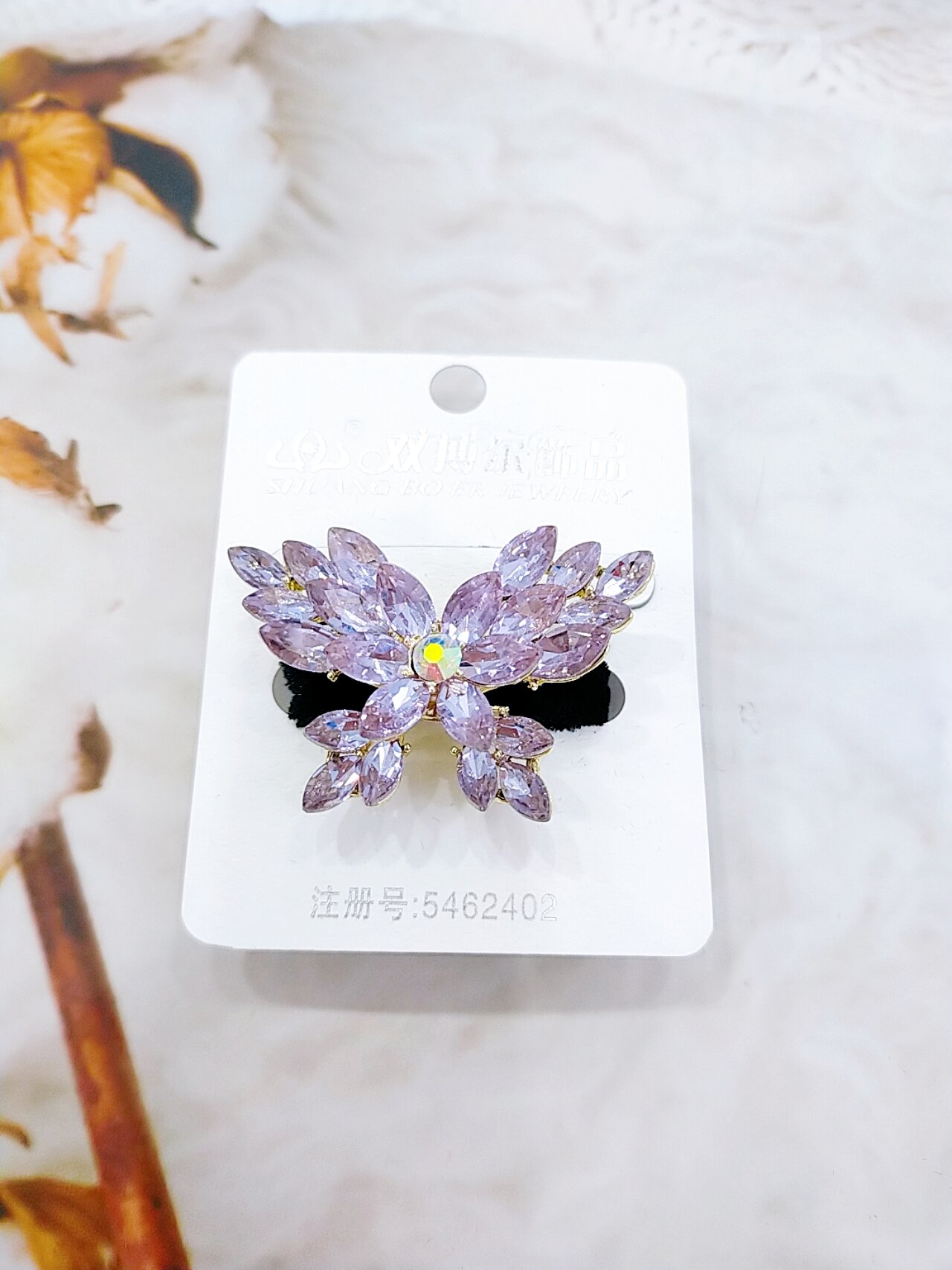 Cột tóc nhung đính đá cao cấp mã M4