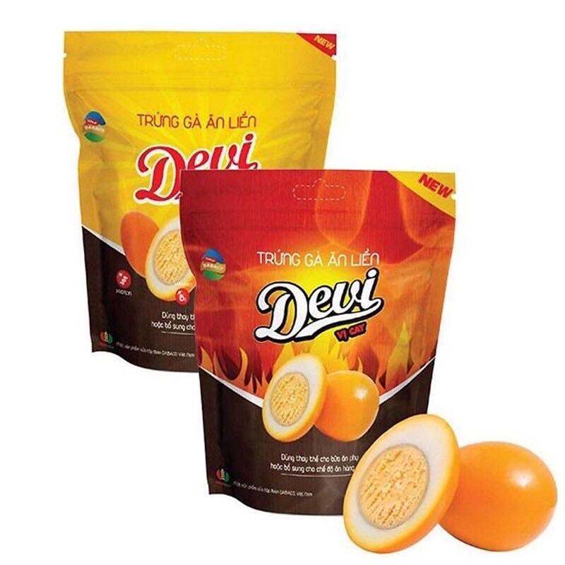 Trứng Gà Ăn Liền Devi Túi 5 Trứng | 10 Trứng