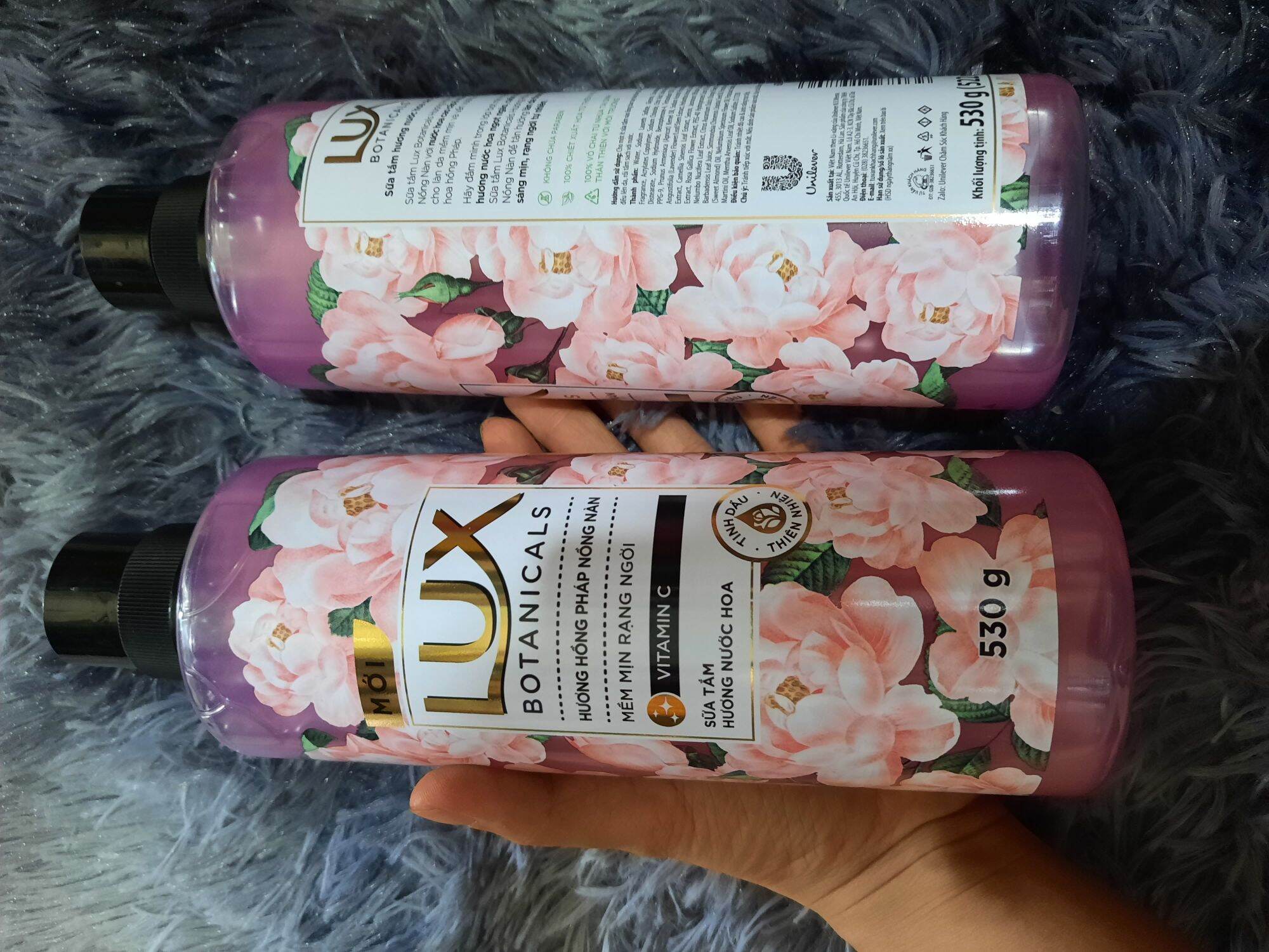 sữa tắm Lux hương nước hoa Pháp