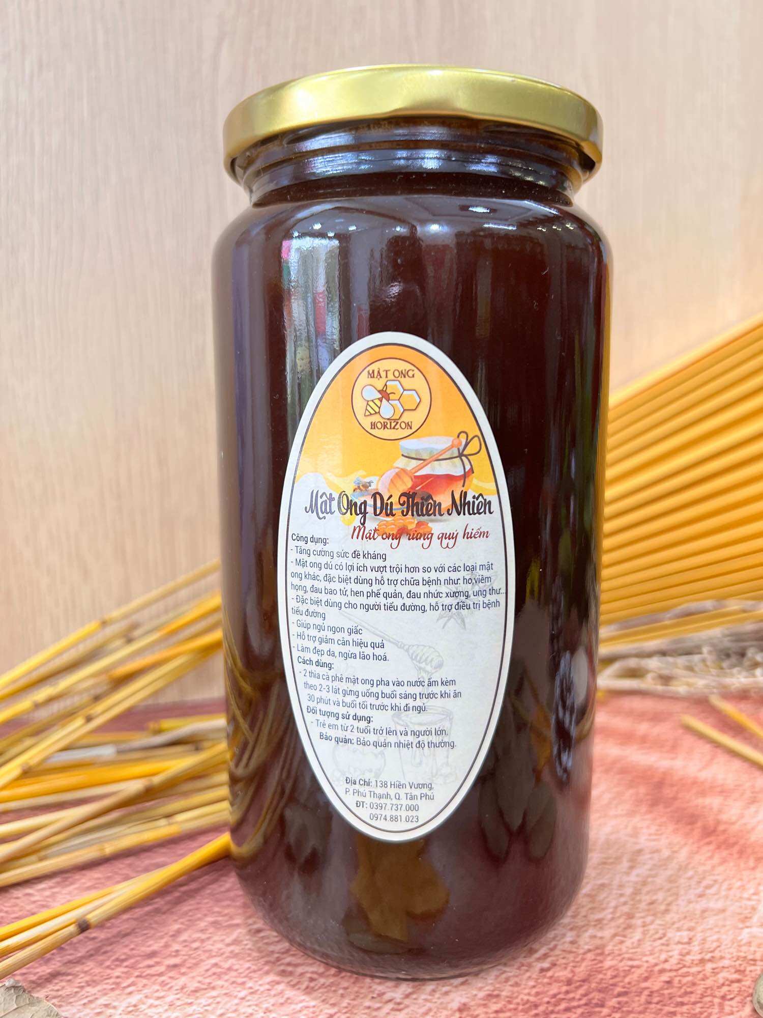 Mật ong dú thiên nhiên