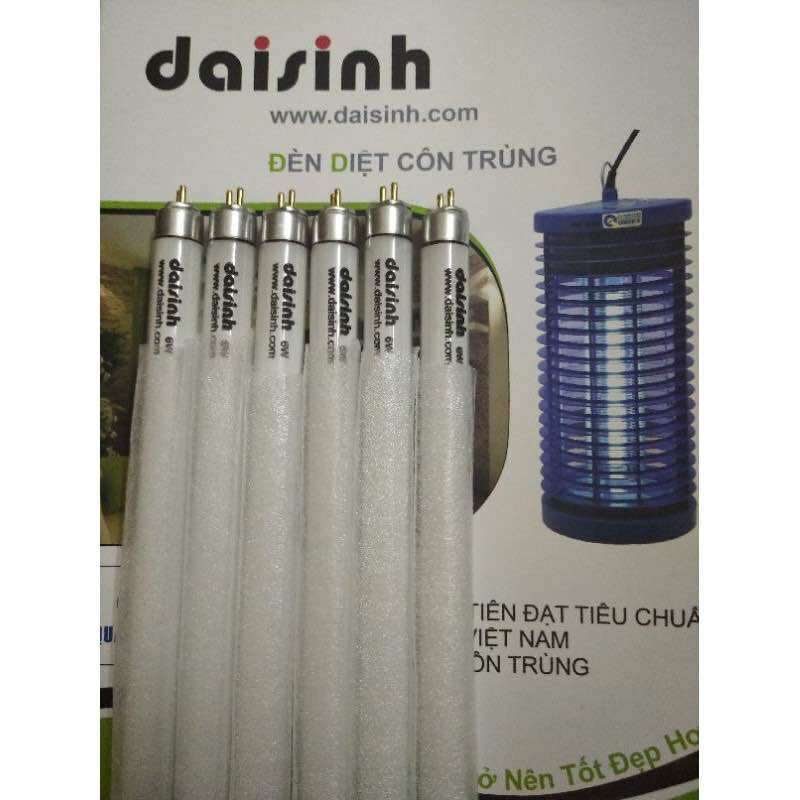 Bóng đèn bắt muỗi 6w 21cm - loại tốt daisinh